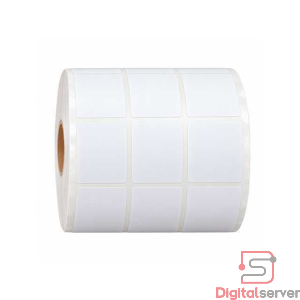 ROLLO DE ETIQUETAS TERMOTRANSFERIBLE / 3 LINEAS / 5000 ETIQUETAS / MEDIDAS ( ANCHO 25MM X ALTO 35MM) 