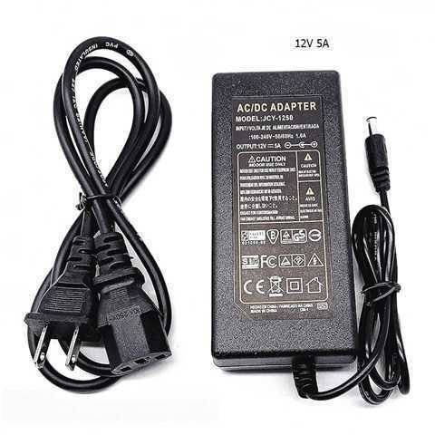 CARGADOR ADAPTADOR DE CORRIENTE PARA CAMARAS 12V 5A