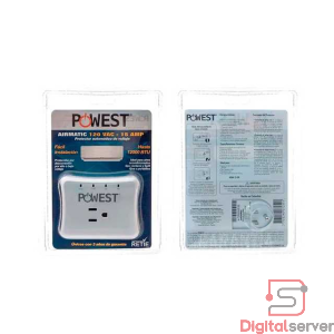PROTECTOR DE VOLTAJE AUTOMATICO POWEST AIRMATIC 120VAC - 15A / HASTA 12000BTU