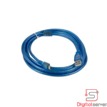 CABLE USB 2.0 MACHO A MINI USB V3 / 5 PINES / 3M METROS / COLOR AZUL 