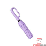 PARAGUAS CON APERTURA AUTOMÁTICA REFORZADO / 8 VARILLAS / GANCHO PARA COLGAR / COLOR PURPURA
