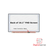 PANTALLA 16.1" PULGADAS / FHD FULL HD 1920X1080 / 30 PINES / SIN SUJETADORES / N161HCA-EAC / 28CM