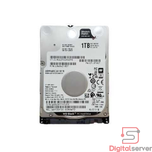 DISCO DURO MECANICO HDD WD WESTERN DIGITAL BLACK 1TB / 2.5" / 7200 RPM / SATA / WD10SPSX / GRADO A