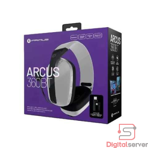 AUDIFONO INALAMBRICO GAMER PRIMUS ARCUS 360BT PBH-360W / 500MAH / BT 5.3 / CON DONGLE DE 2.4 GHZ / COLOR BLANCO